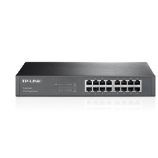 Комутатор TP-LINK TL-SG1016D 16xGE некерований 13" 1U