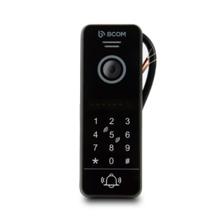 Відеопанель BCOM BT-400HD-AC Black з вбудованою клавіатурою і зчитувачем Mifare