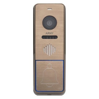 Відеопанель Arny AVP-NG420 (1Mpx) bronze з БКЗ і кронштейном 20°