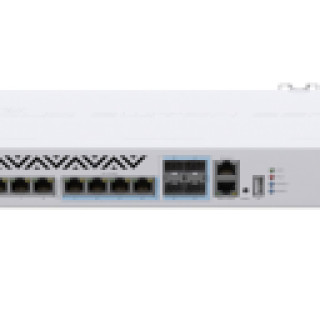 Комутатор MikroTik CRS312-4C+8XG-RM 8x1G/2.5G/5G/10G, 4xSFP+/10GE combo
