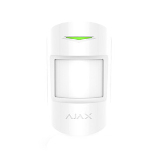 Бездротовий датчик руху Ajax MotionProtect Plus white з мікрохвильовим сенсором