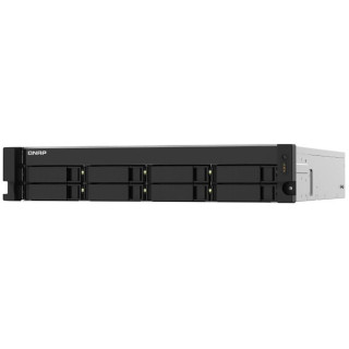 Система зберігання даних QNAP TS-832PXU-RP-4G з 8 відсіками для дисків, 4GB RAM, стійкове виконання 2U