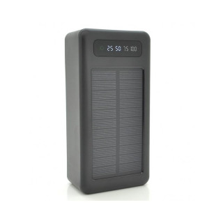 Повербанк на сонячних батареях Power Bank Solar PLO-SP30G ємністю 30000 мА/г