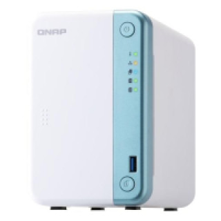 Система зберігання даних QNAP TS-251D-2G з 2 відсіками для дисків, 2GB RAM, настільне виконання