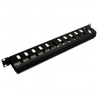 Кабельний організатор 1U UA-CMS-CM-04BK чорний