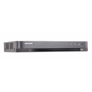HD-TVI відеореєстратор 4-канальний Hikvision iDS-7204HQHI-M1/FA з підтримкою детекції облич з 1 каналу для системи відеоспостереження
