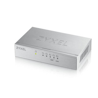 Комутатор на 5 портів ZyXEL GS-105B v3 (GS-105BV3-EU0101F) в металевому копусі
