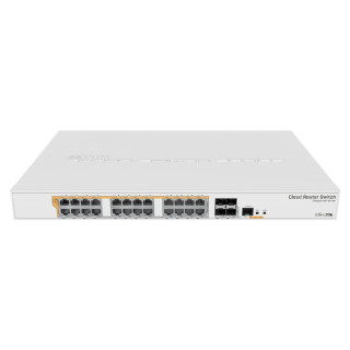 PoE-комутатор MikroTik CRS328-24P-4S+RM 28-портовий керований гігабітний
