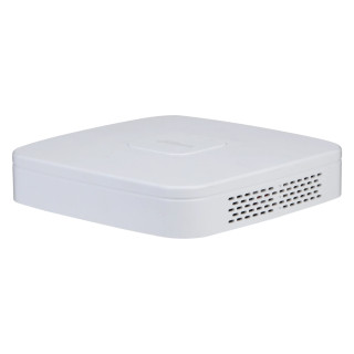 IP-відеореєстратор 4-канальний з PoE Dahua DHI-NVR2104-P-I2 з AI функціями для систем відеонагляду